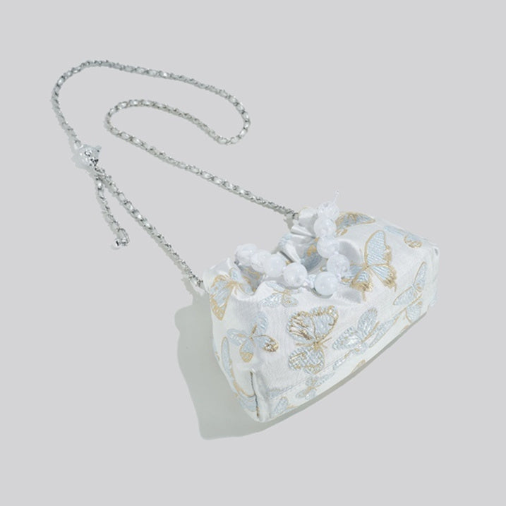 Bow Chain Bucket Women's Cross-body Bag mystore