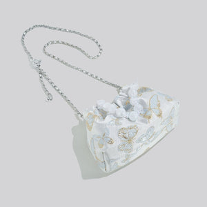 Bow Chain Bucket Women's Cross-body Bag mystore