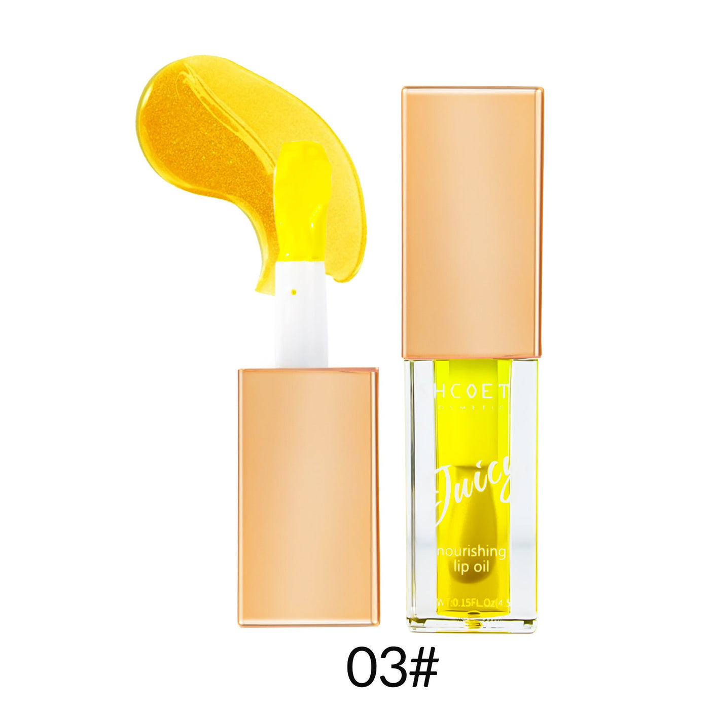 Lip Oil Fruit Flavor Two-Color Moisturizing Lip Lacquer mystore