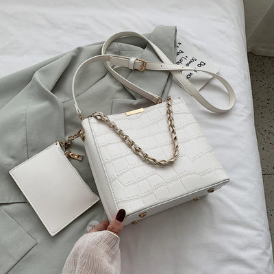 Versatile one-shoulder cross-body bag mystore