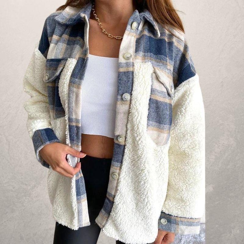 Ladies jacket Christmas mesh cashmere jacket mystore