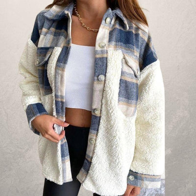 Ladies jacket Christmas mesh cashmere jacket mystore
