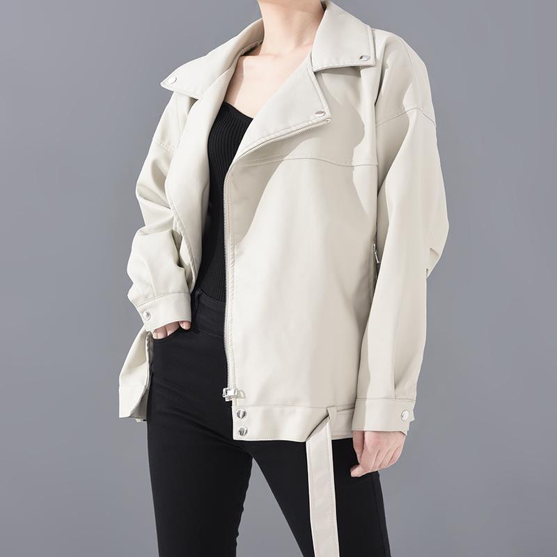 Leather Jacket Student Motorcycle Jacket mystore