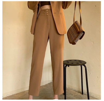 Qiu Winter Temperament Small Person Collocation Shows Tall Two Sets mystore