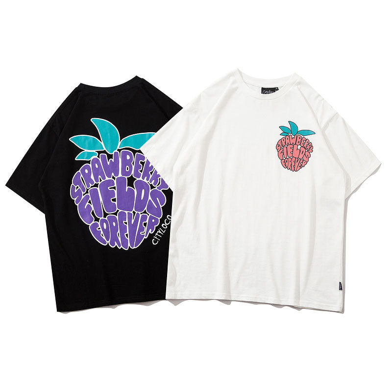 Sick Peak Vintage Strawberry  Cotton Tee mystore
