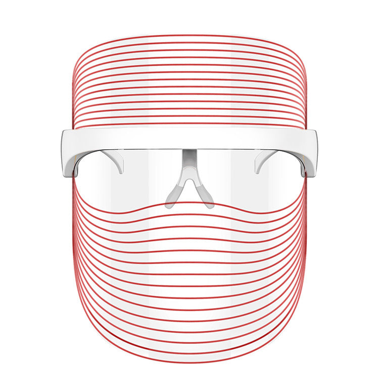 7 Color LED Mask Red Light Therapy Skin Rejuvenation Massager Beauty Home Skin Face Whitening Anti Aging SPA Device mystore