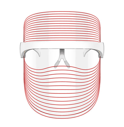 7 Color LED Mask Red Light Therapy Skin Rejuvenation Massager Beauty Home Skin Face Whitening Anti Aging SPA Device mystore