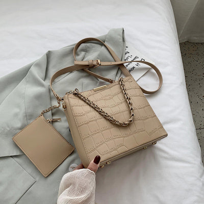 Versatile one-shoulder cross-body bag mystore