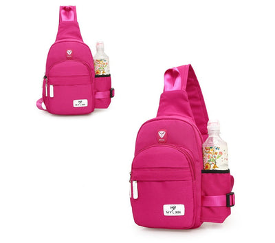 One-shoulder cross-body chest bag mystore