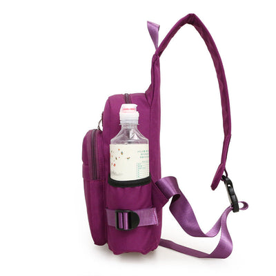 One-shoulder cross-body chest bag mystore