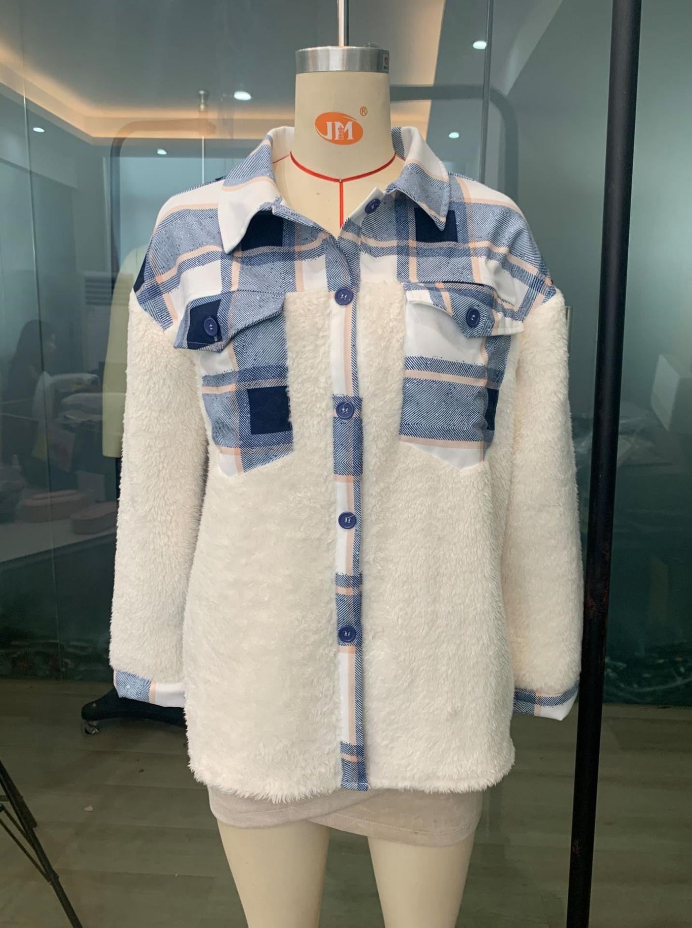 Ladies jacket Christmas mesh cashmere jacket mystore