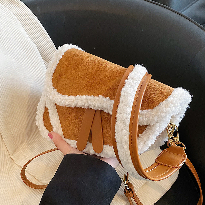 Versatile Cross Body One Shoulder Saddle Bag mystore