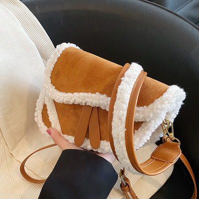 Versatile Cross Body One Shoulder Saddle Bag mystore