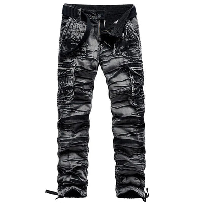Men's camouflage cargo trousers mystore