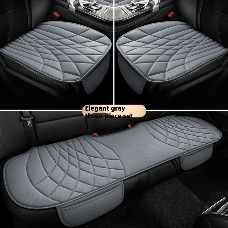 Car Universal Leather Semi-surrounded High-end Five-seat Seat Cover mystore