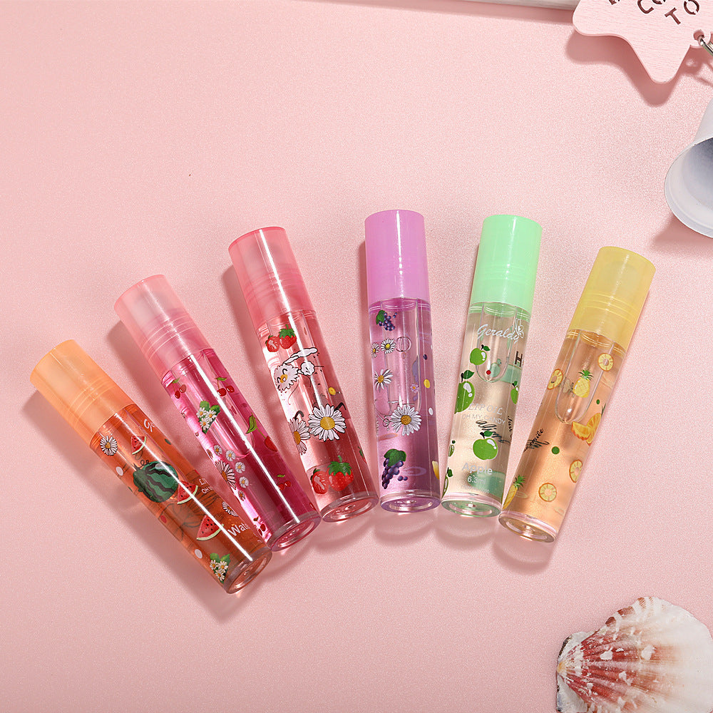 Transparent Colorless Lip Oil Lip Balm Lipstick mystore