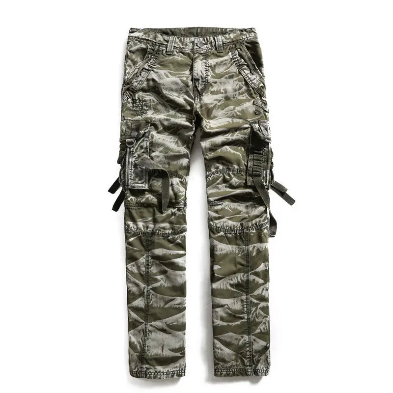 Men's camouflage cargo trousers mystore