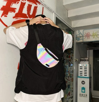 Glare color cross-body bag mystore