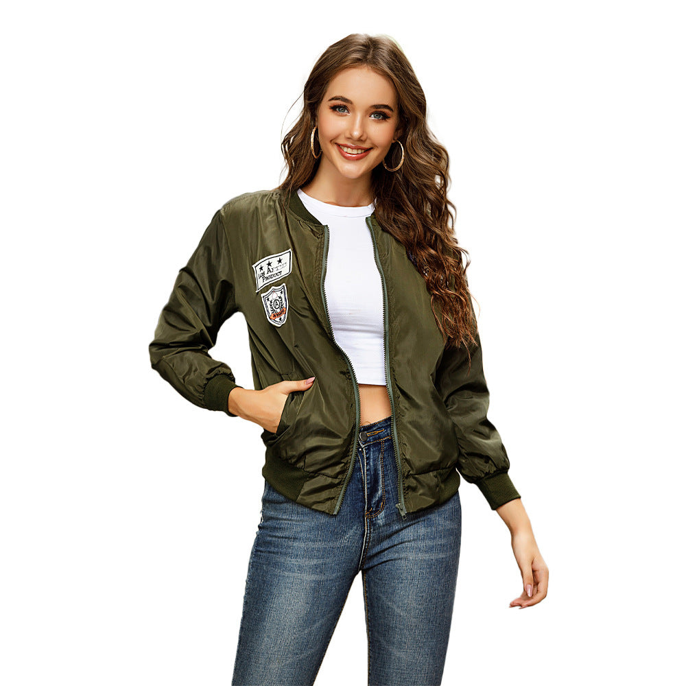 Decal baseball jacket jacket mystore