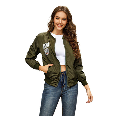 Decal baseball jacket jacket mystore
