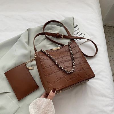 Versatile one-shoulder cross-body bag mystore