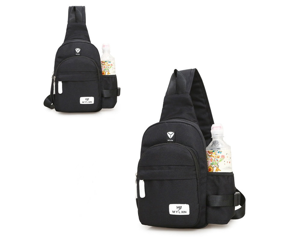 One-shoulder cross-body chest bag mystore
