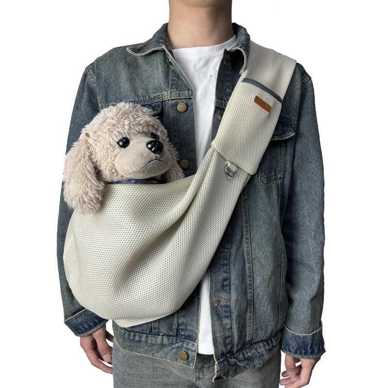 Portable Breathable Pet Outing Cross-body Bag mystore
