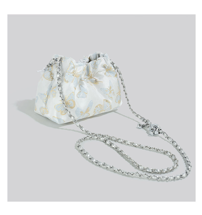 Bow Chain Bucket Women's Cross-body Bag mystore