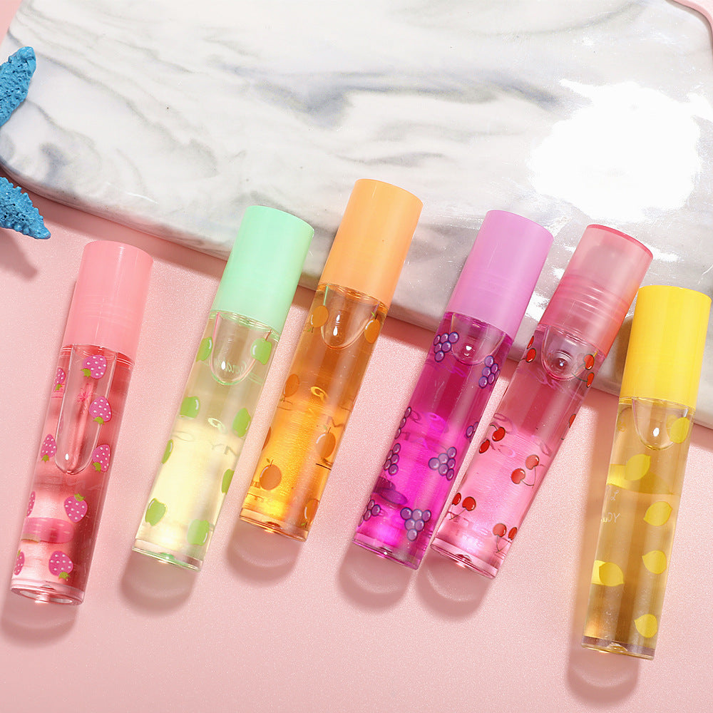 Transparent Colorless Lip Oil Lip Balm Lipstick mystore
