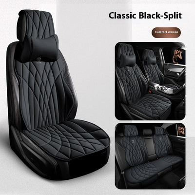 Car Universal Leather Semi-surrounded High-end Five-seat Seat Cover mystore