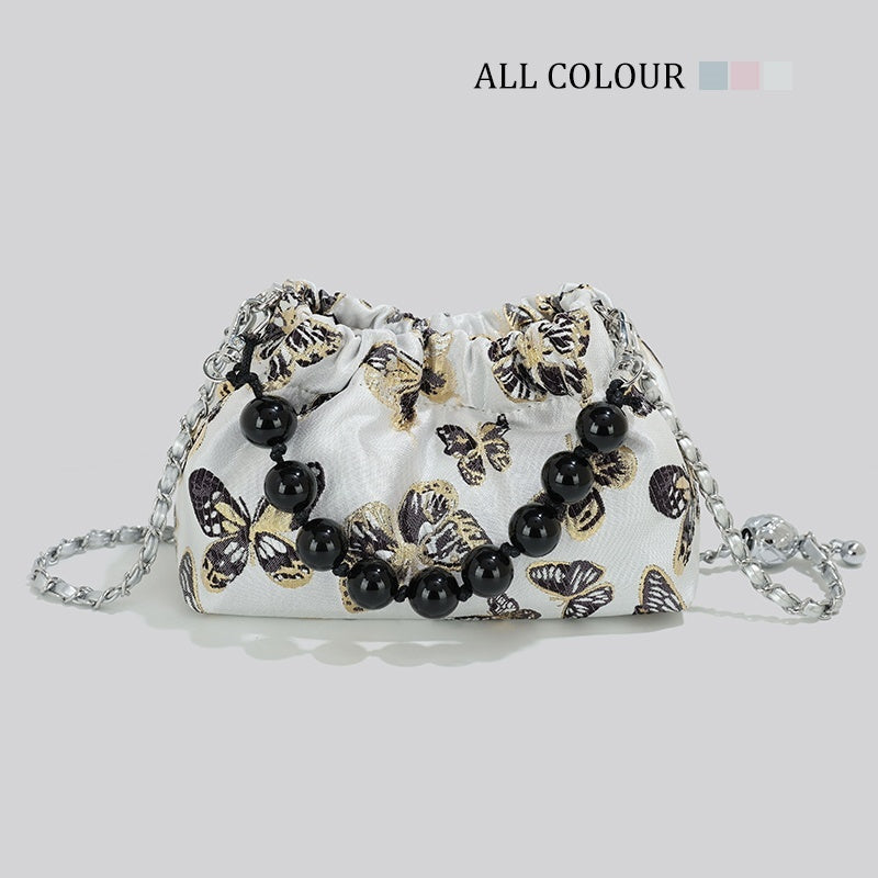 Bow Chain Bucket Women's Cross-body Bag mystore