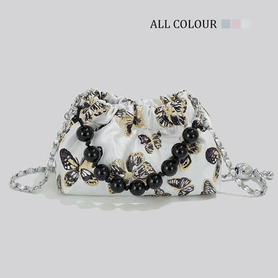 Bow Chain Bucket Women's Cross-body Bag mystore