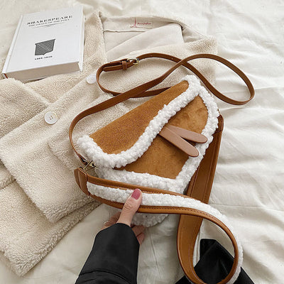 Versatile Cross Body One Shoulder Saddle Bag mystore