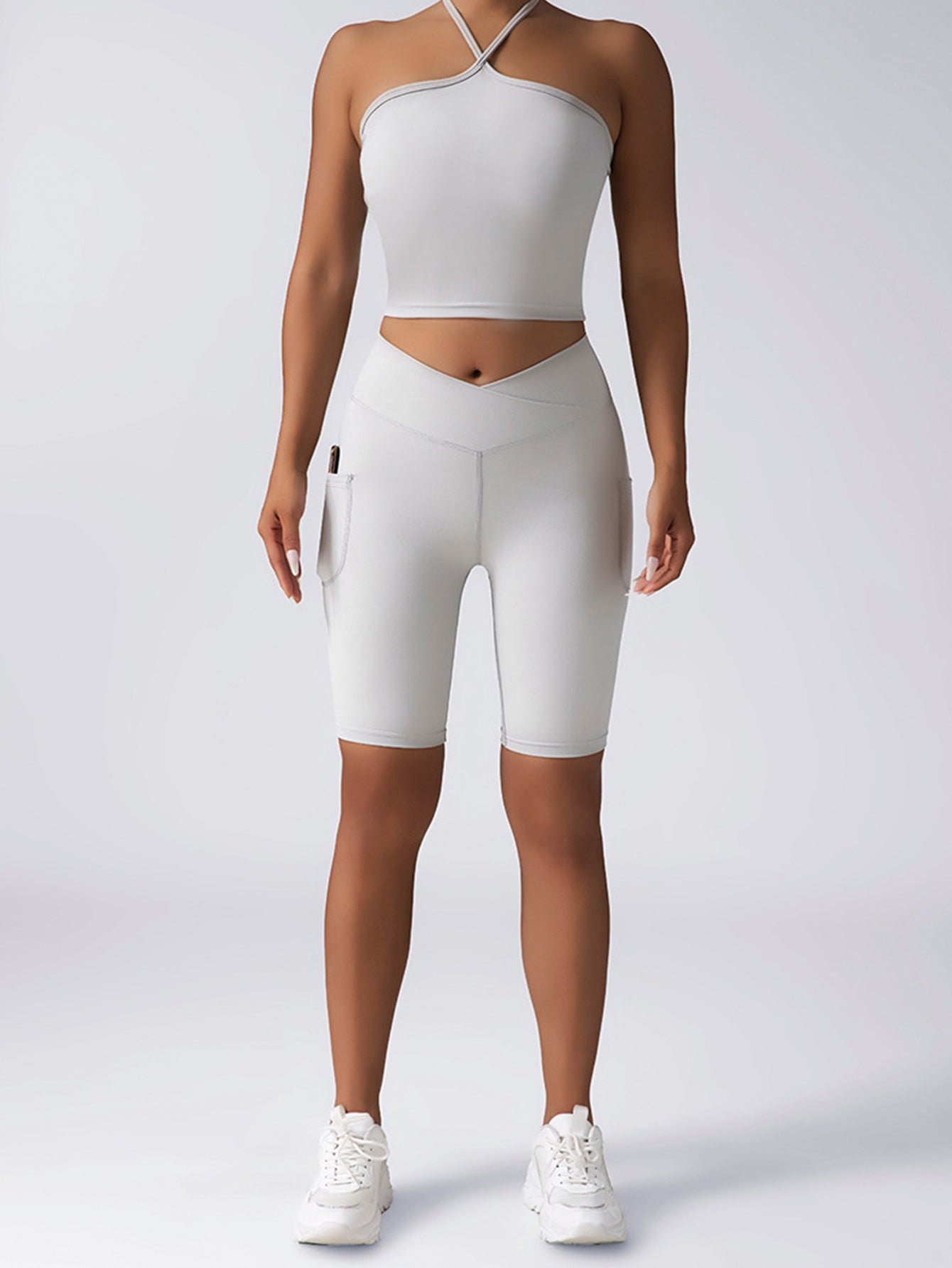 Womens Two Piece Lounge Sets Casual Spring Outfits With Pockets mystore