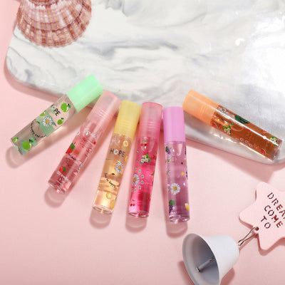 Transparent Colorless Lip Oil Lip Balm Lipstick mystore