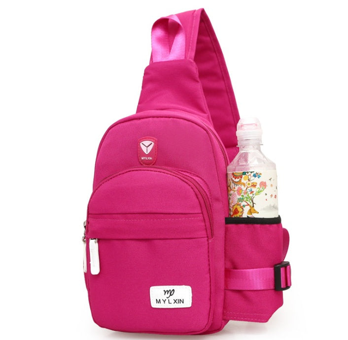 One-shoulder cross-body chest bag mystore