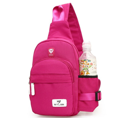 One-shoulder cross-body chest bag mystore