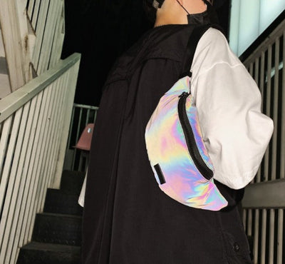 Glare color cross-body bag mystore