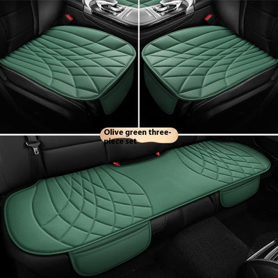 Car Universal Leather Semi-surrounded High-end Five-seat Seat Cover mystore