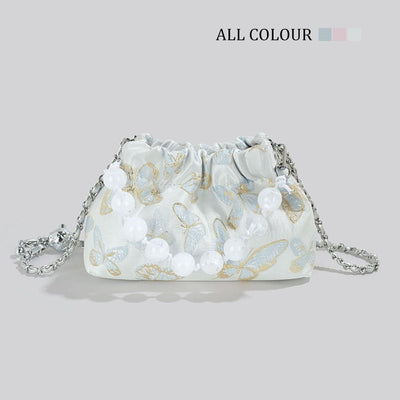 Bow Chain Bucket Women's Cross-body Bag mystore