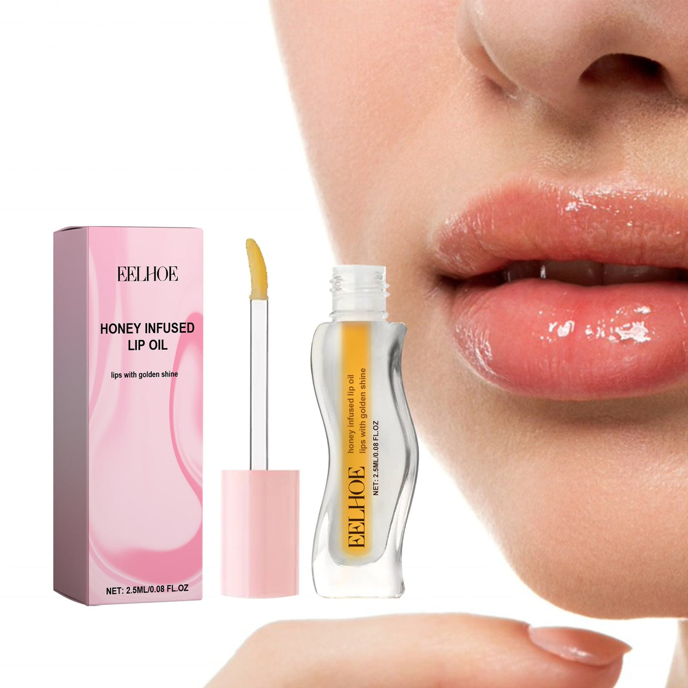 Honey Moisturizing Lip Oil Fade Lip Lines mystore