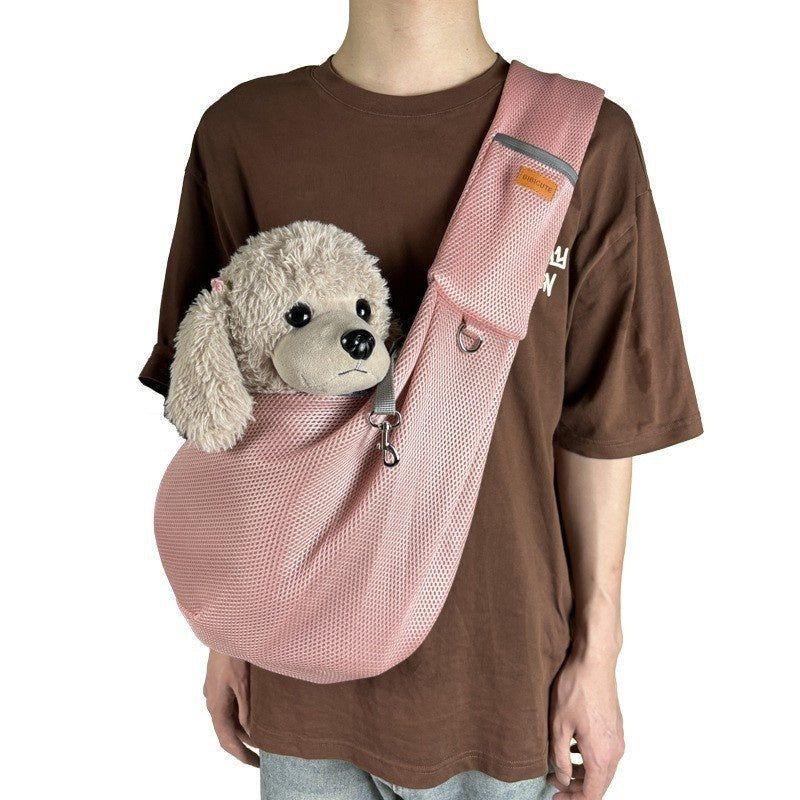 Portable Breathable Pet Outing Cross-body Bag mystore
