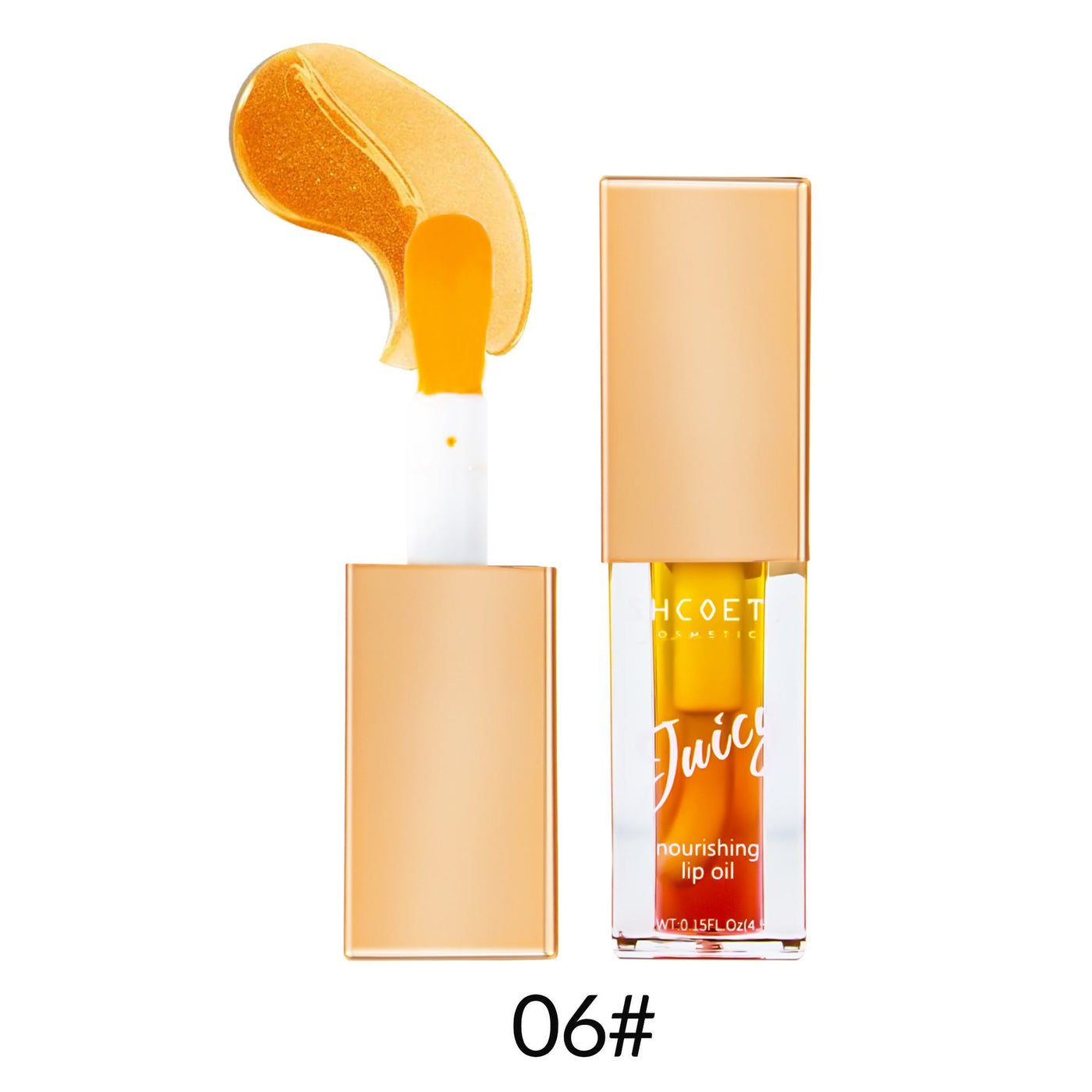 Lip Oil Fruit Flavor Two-Color Moisturizing Lip Lacquer mystore