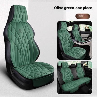 Car Universal Leather Semi-surrounded High-end Five-seat Seat Cover mystore