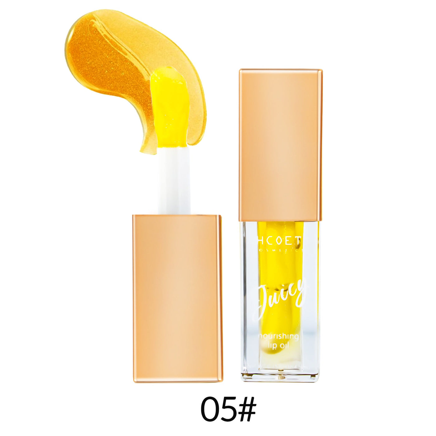 Lip Oil Fruit Flavor Two-Color Moisturizing Lip Lacquer mystore