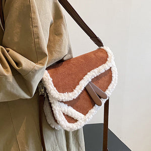 Versatile Cross Body One Shoulder Saddle Bag mystore
