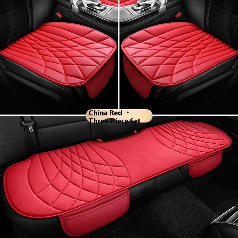 Car Universal Leather Semi-surrounded High-end Five-seat Seat Cover mystore