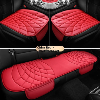 Car Universal Leather Semi-surrounded High-end Five-seat Seat Cover mystore