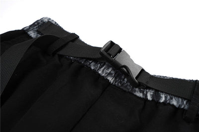 Men's Loose Tie Dye Panel Cargo Pants mystore