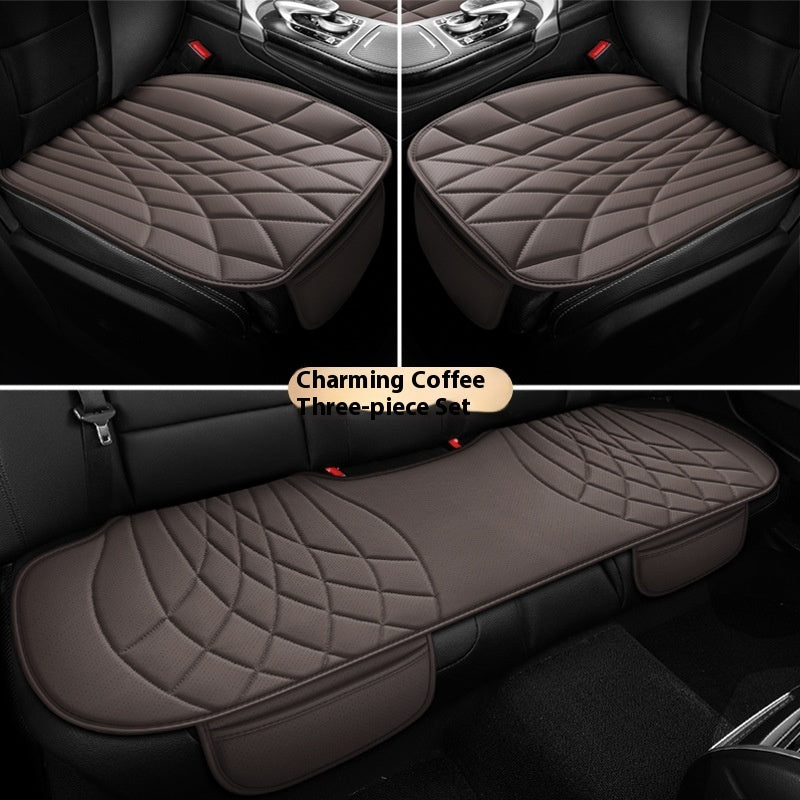 Car Universal Leather Semi-surrounded High-end Five-seat Seat Cover mystore